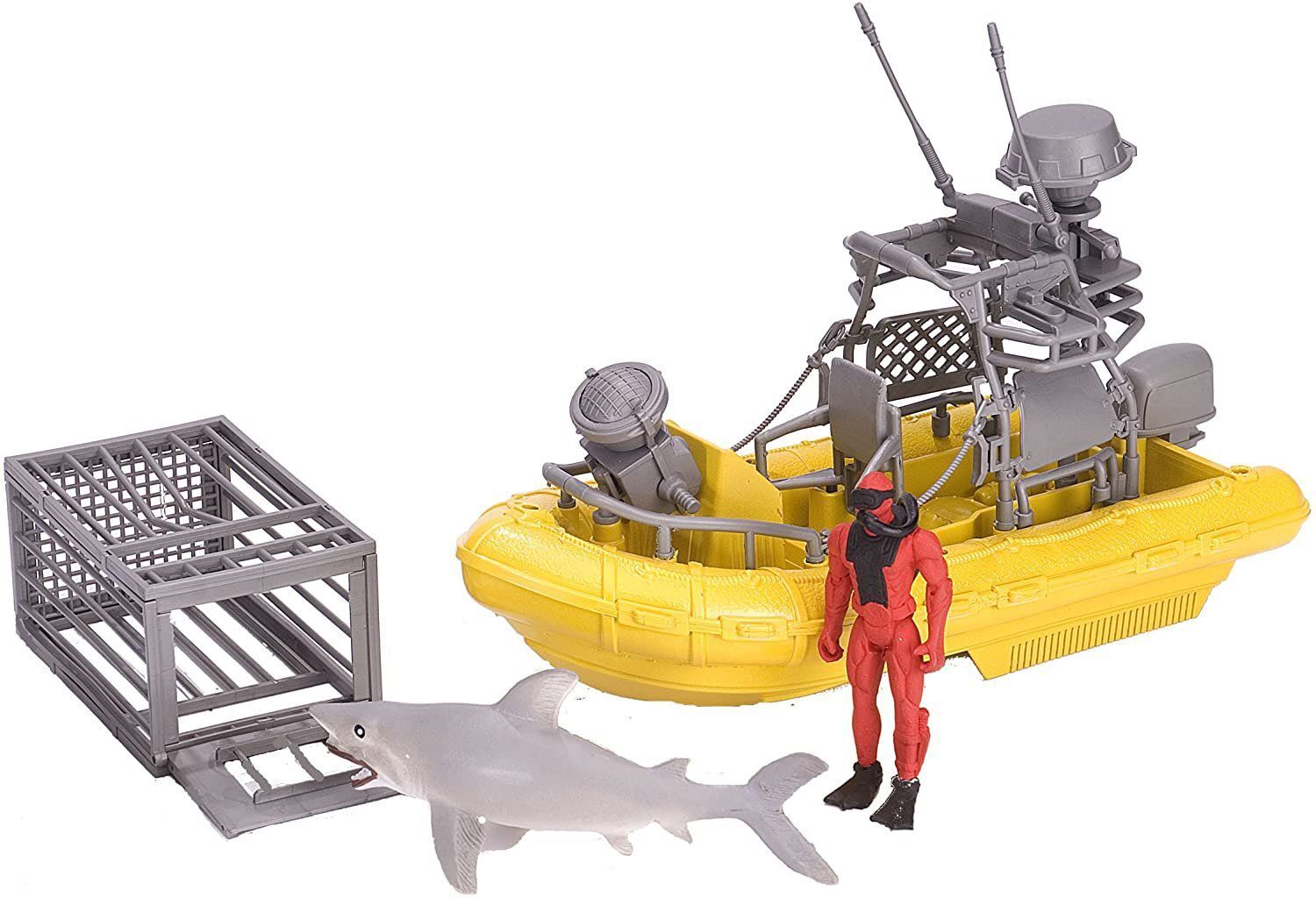 E-Team X Shark Research play set